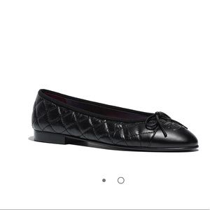 Chanel Quilted Ballet Flat worn once